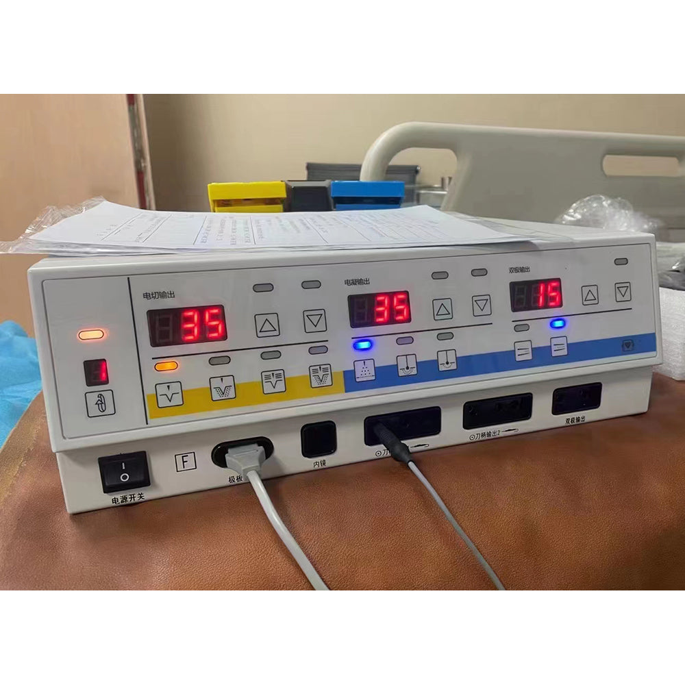 400W Electrosurgical Unit 9 Working Modes Cautery Machine #
