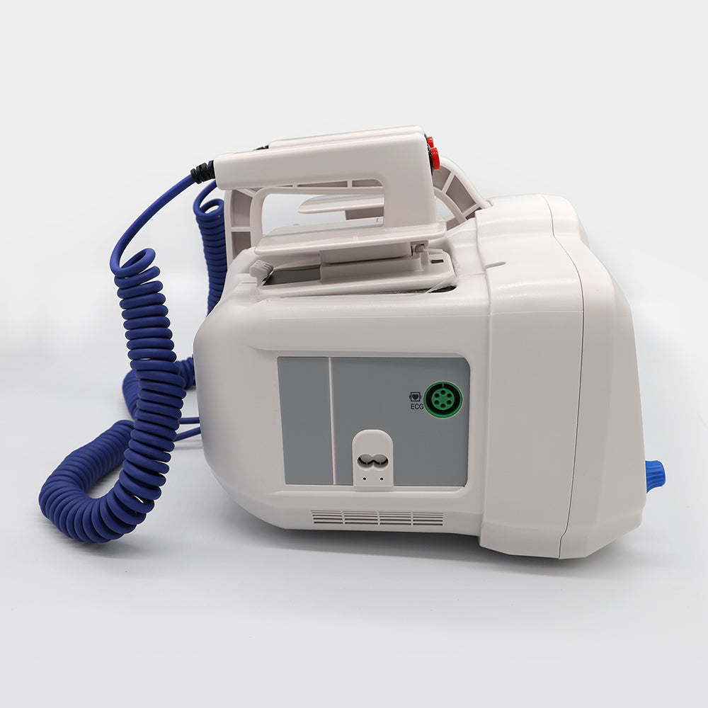 In Stock Cardiac Defibrillator DM7000 3-5 lead ECG Emergency Heart Biphasic Defibrillator #