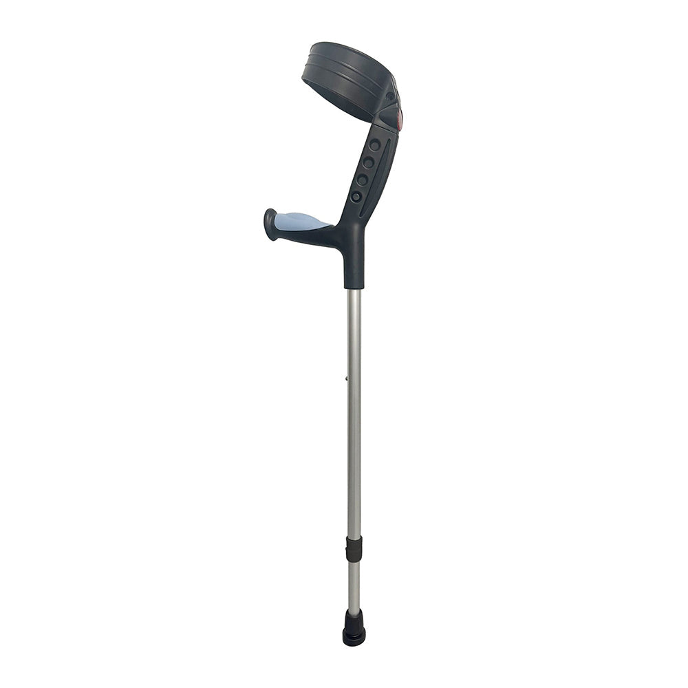 Elbow Crutches Elderly Walking Folding Adjustable Hand Free Elbow Crutches #