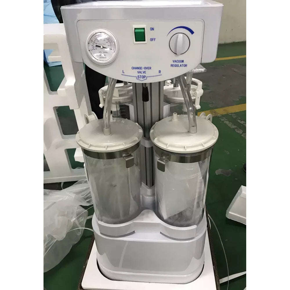 High Vacuum Sputum Aspirator 80L High Capacity Maintenance Free Suction Machine #