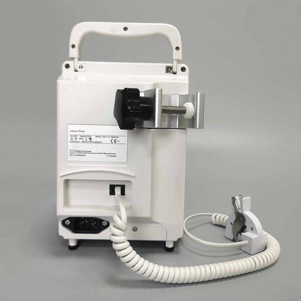 Medical Portable Infusion Pump LCD Display Automatic Volumetric IV Fluid Infusion Pump #