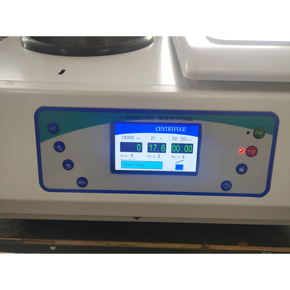 Laboratory Centrifuge Double Chambers 16000rpm High Speed Refrigerated Centrifuge Machine #