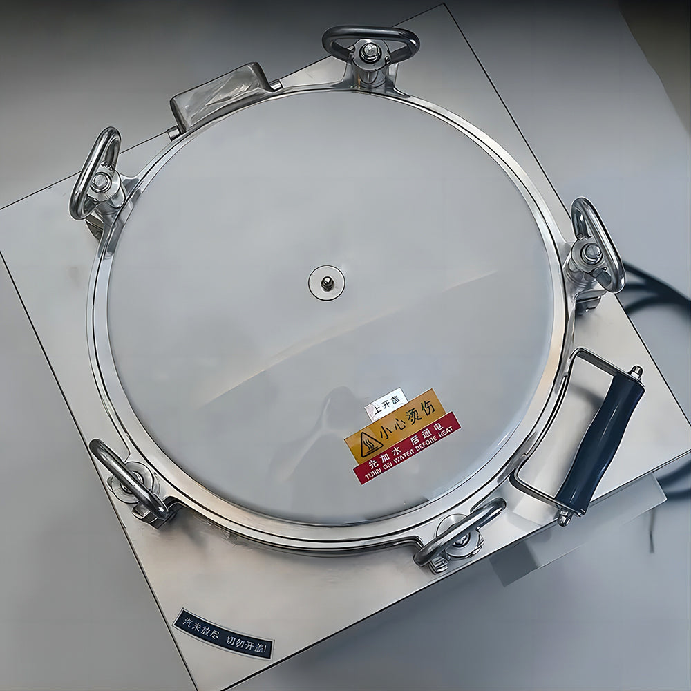 Autoclave Vertical Sterilization Machine Hand Wheel Type Vertical Pressure Steam Sterilizer #