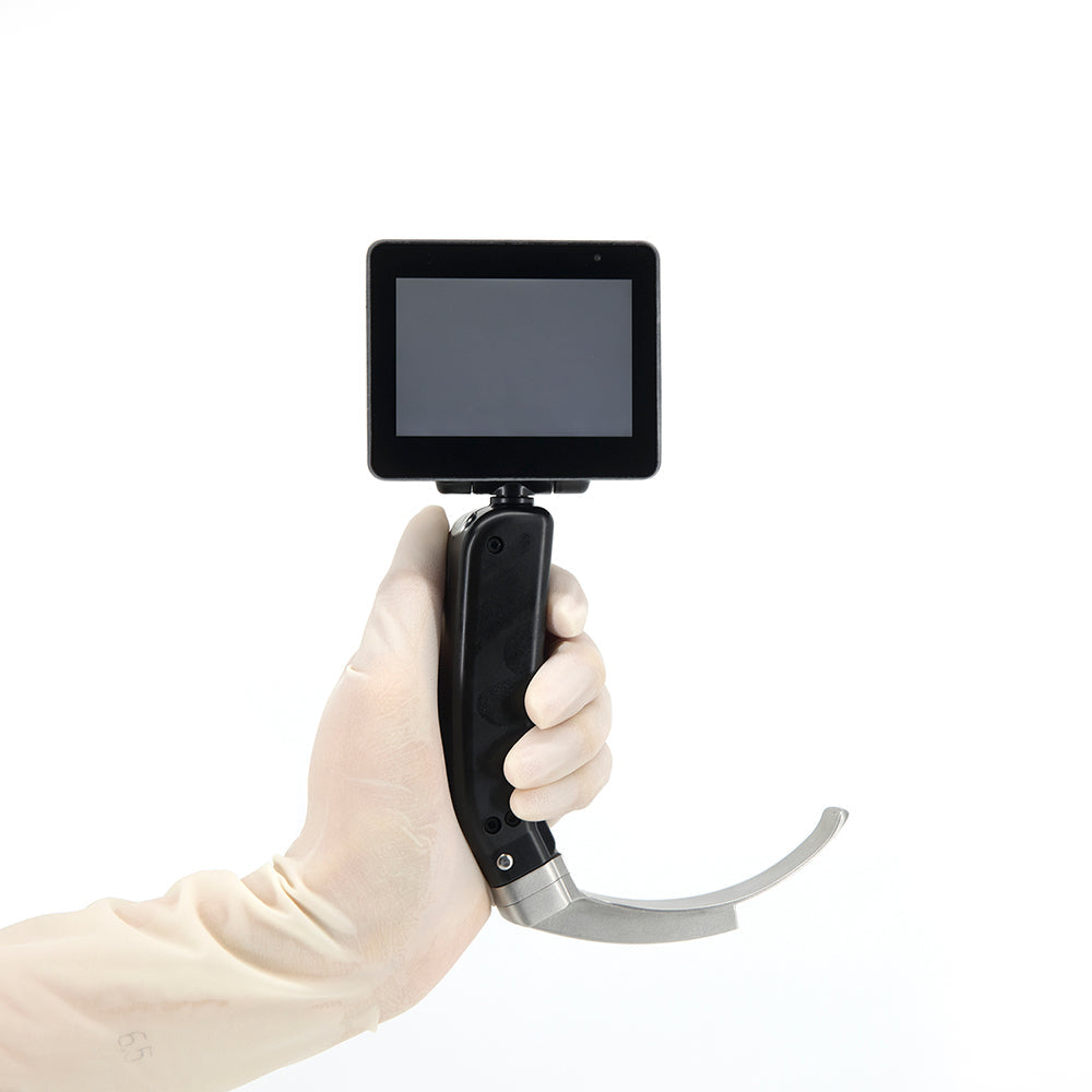 Surgical Laryngoscope 3'' TFT OLED Portable Video Laryngoscope with Reusable Blades #