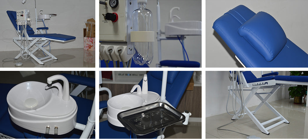 Medical Folding Simple Dental Unit Chair #