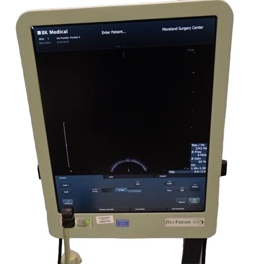 BK Medical Flex Focus 500 Ultrasound System with two probes 8818 and 8811 #