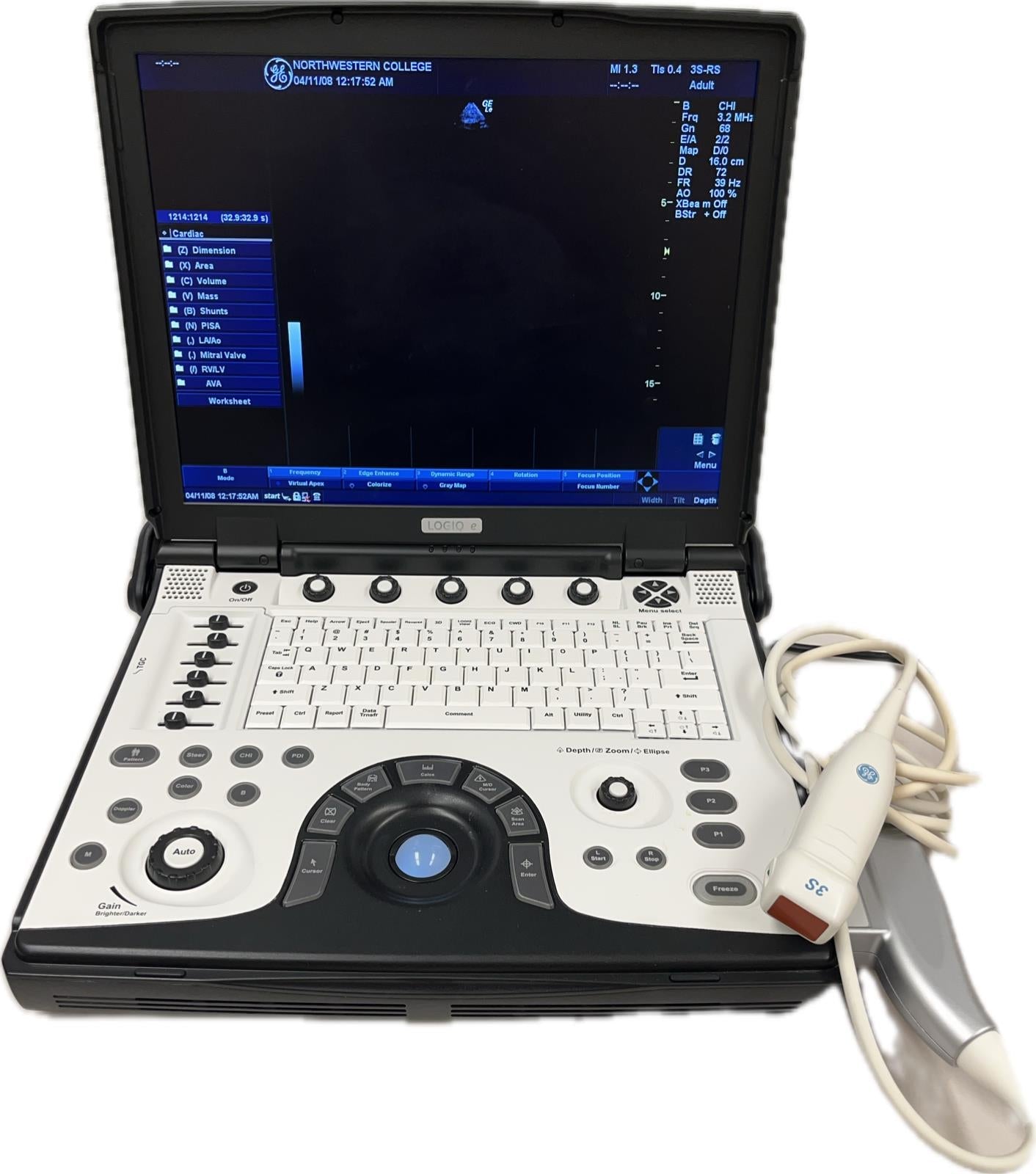 GE Logiq E 2013 portable ultrasound Without Any Probe R7 All Options Activated #