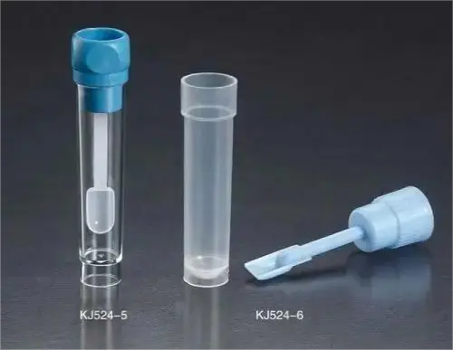 Medical Supply 5ml Stool Sample Container With Spoon #