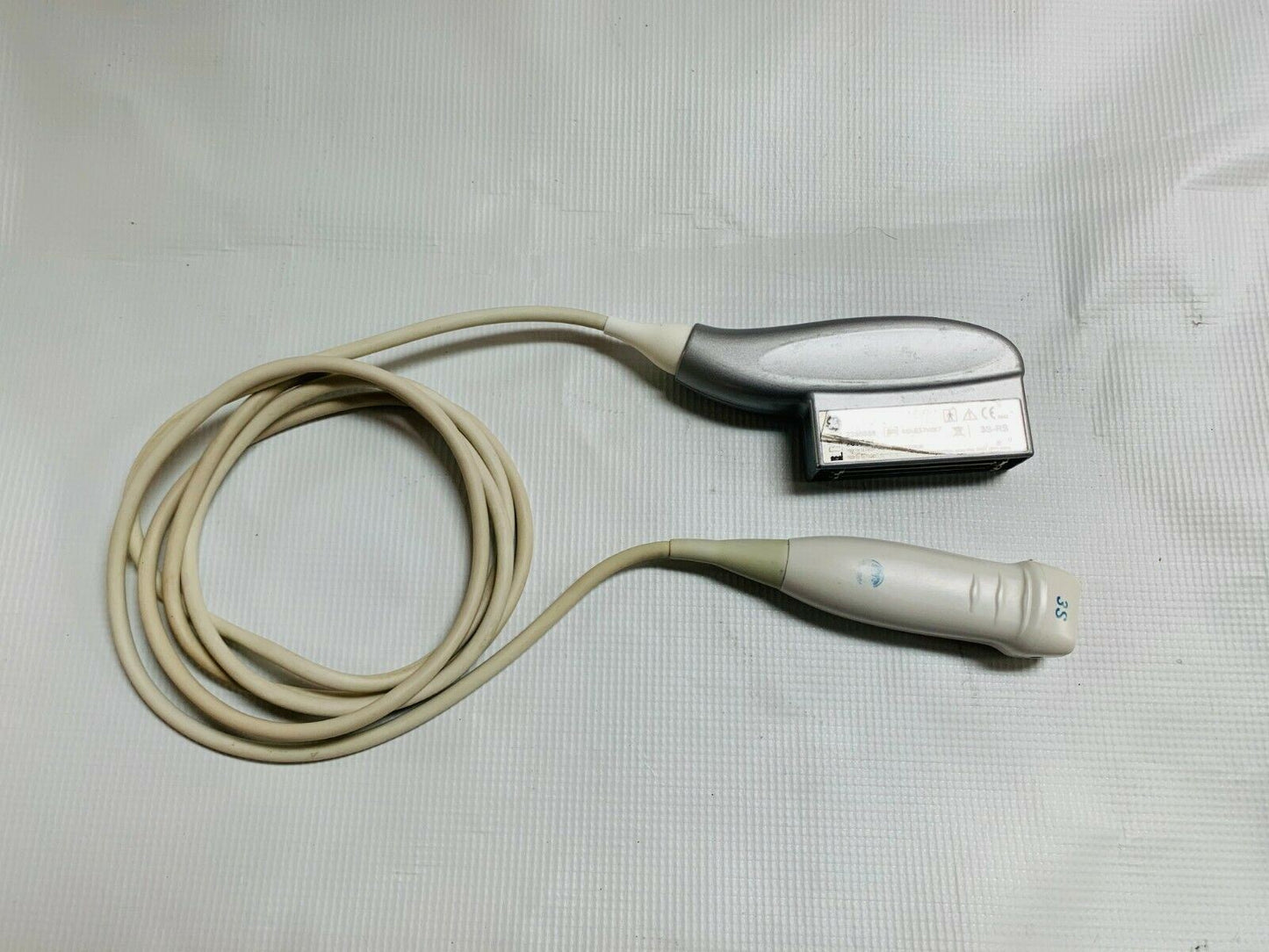 GE Logiq E Color Ultrasound Scanner, 3 probes Cardiac,Linear, convex 2011 #