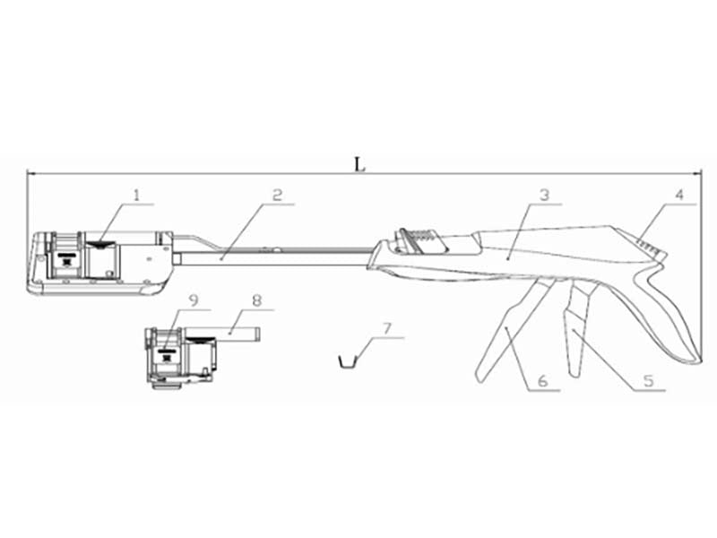 4. CAK Disposable Curved Cutter Stapler (1)