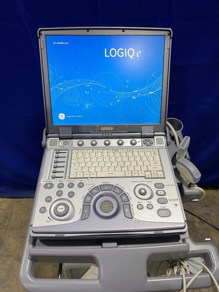 GE Logiq E Ultrasound System with two probes: 12L and 4C Probes- 2011 #