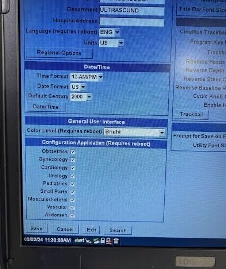 GE Logiq E Ultrasound System with two probes: 12L and 4C Probes- 2011 #