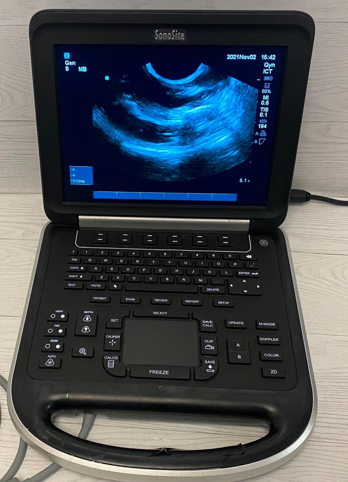 Veterinary SonoSite Edge 2018 Ultrasound & Large Animal Rectal Probe L52 #