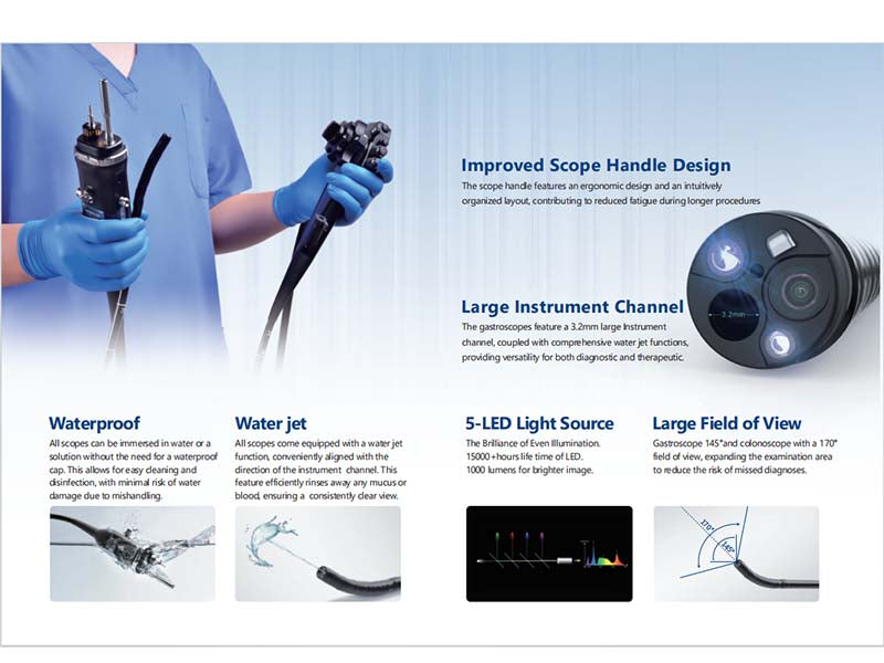 GHM-8000 max High-Definition Video Endoscopy System #