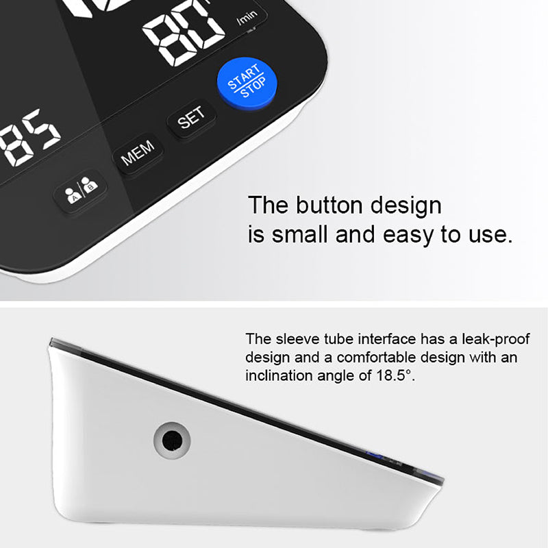 FDA BP Apparatus Machine Automatic Upper Arm Blood Pressure Monitor #