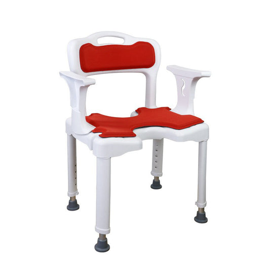 Bedside Commode Toilet Chair Disabled Bathroom Bath Chair Disabled Shower Chair #