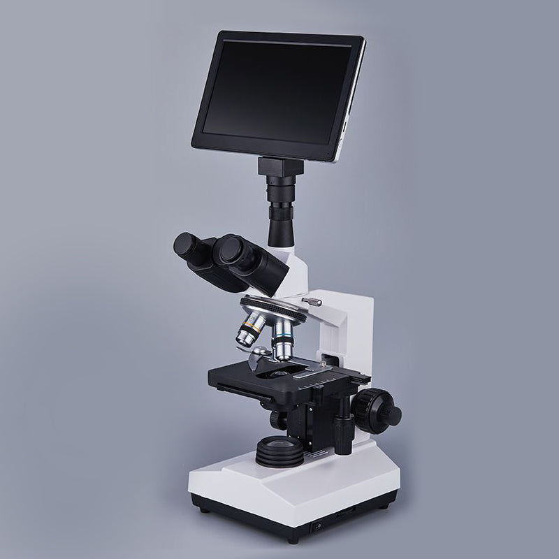 In Stock Trinocular Microscope Laboratory Biological Trinocular Microscope #