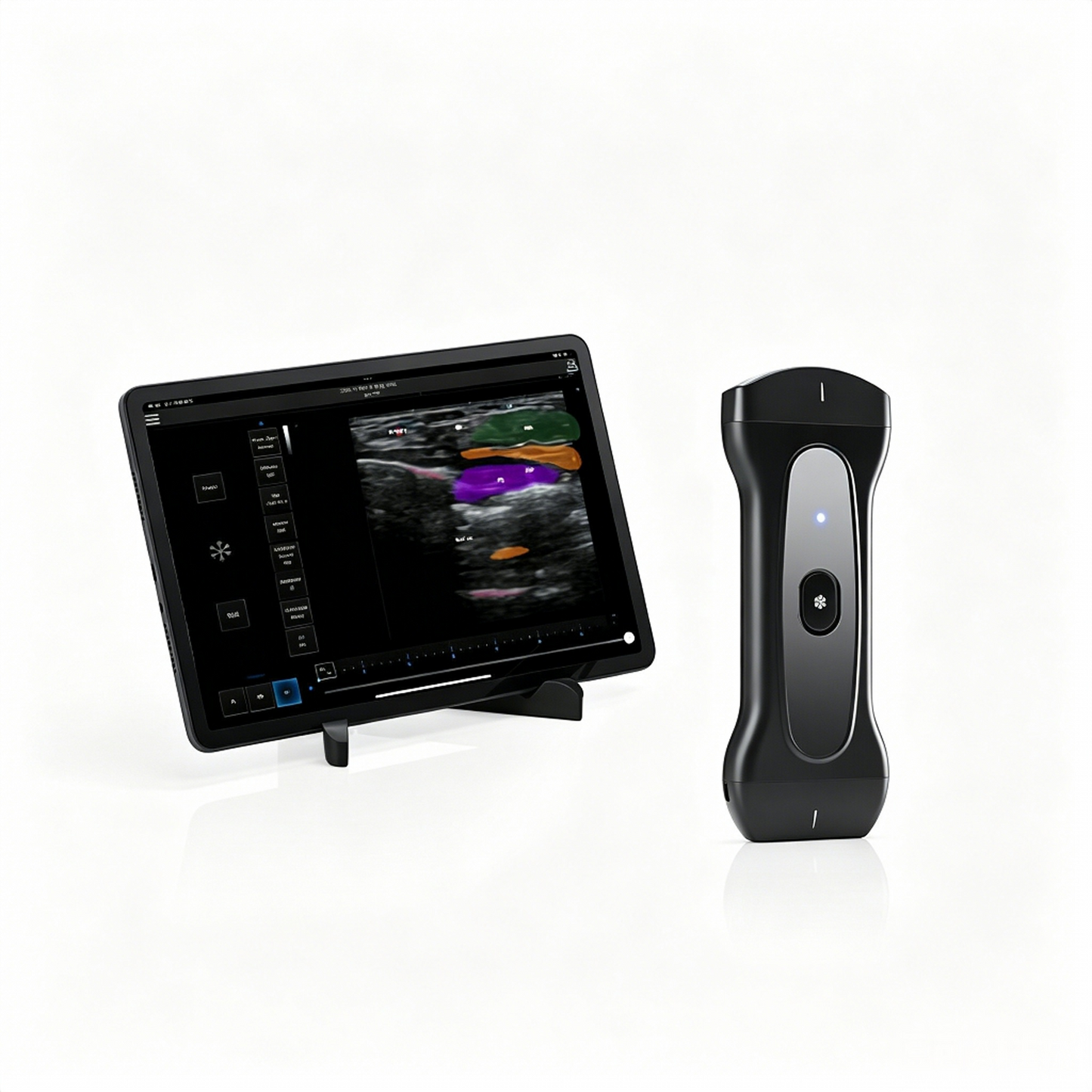 GHM-AURA-WRIST AI Wrist Ultrasound | Wireless Handheld Ultrasound for Tendon & Nerve Assessment #