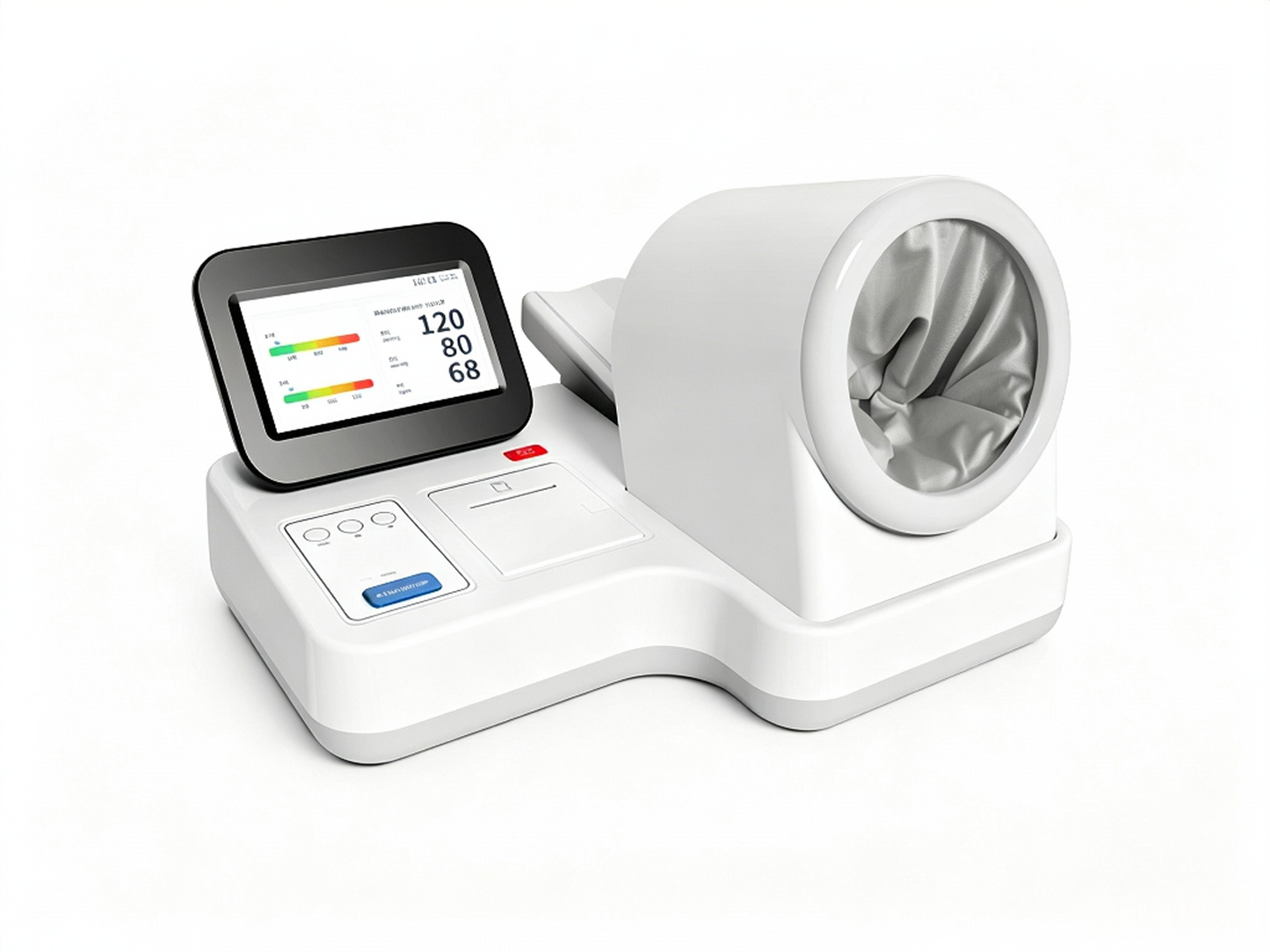 GHM-07A Electronic Sphygmomanometer | Automatic Arm Blood Pressure Monitor with Color LCD #