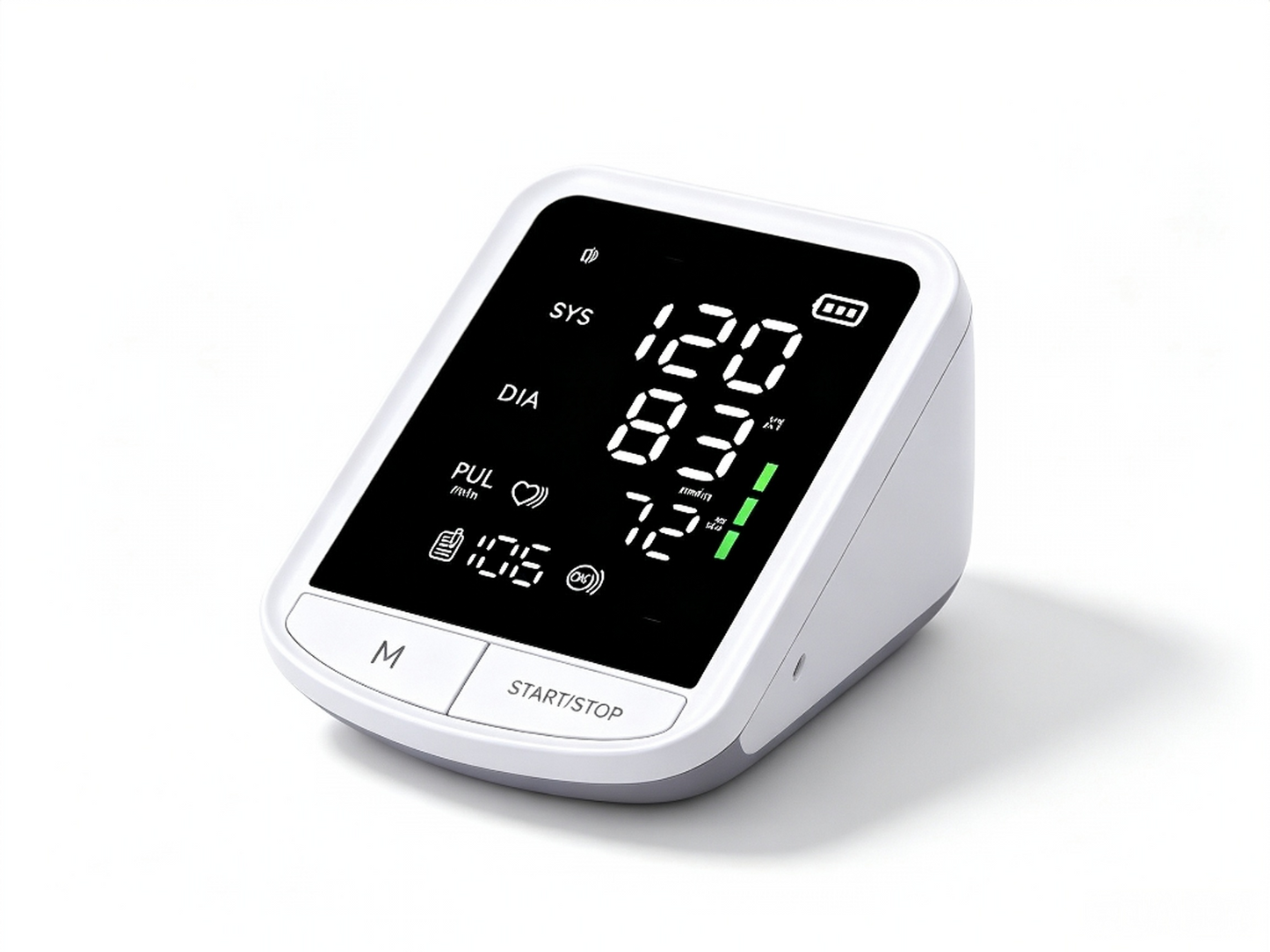 GHM-08E-ES5 Blood Pressure Monitor | 5" LED Upper Arm BP Monitor with Voice Broadcast
