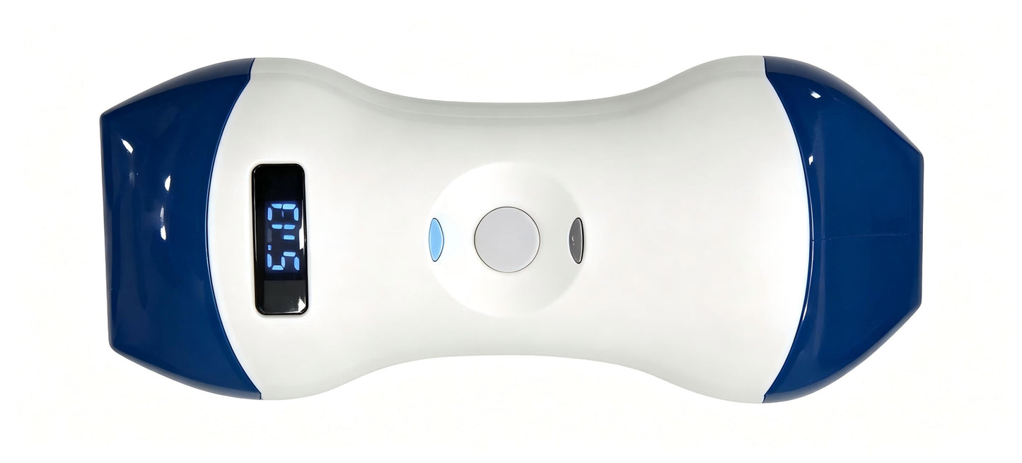Global Healthcare Medical 3-in-1 wireless handheld ultrasound system with convex, linear, and phased array probes for point-of-care imaging