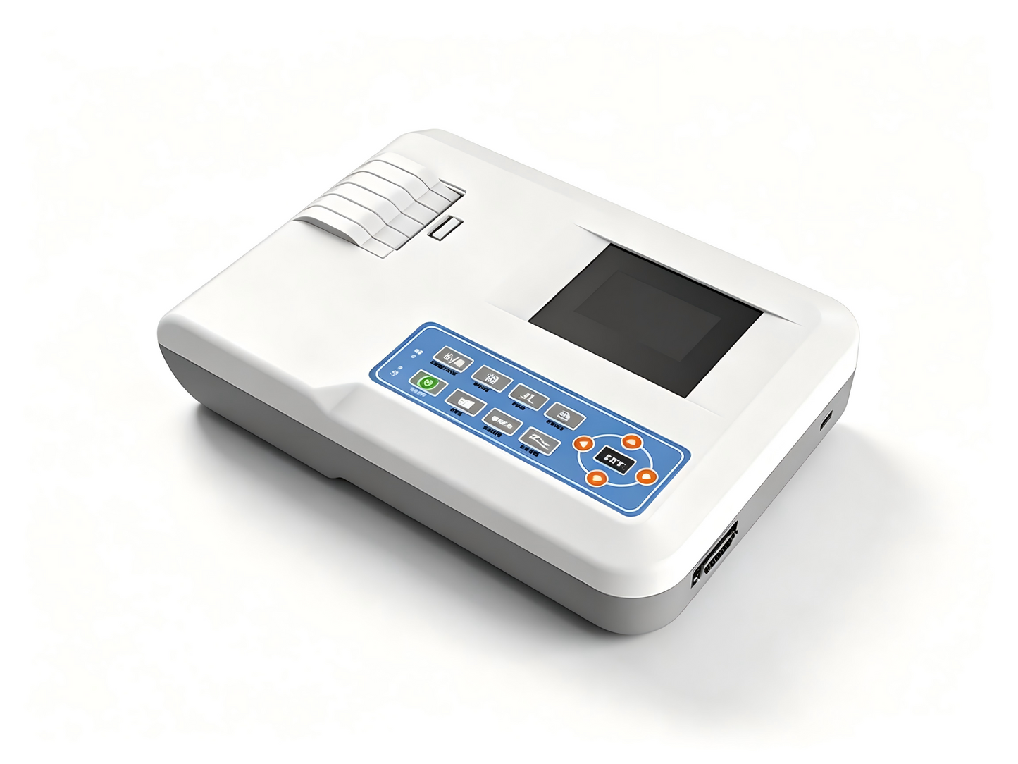 ECG100G Single-Channel Portable ECG Machine | Thermal Printing Electrocardiograph for Clinics #