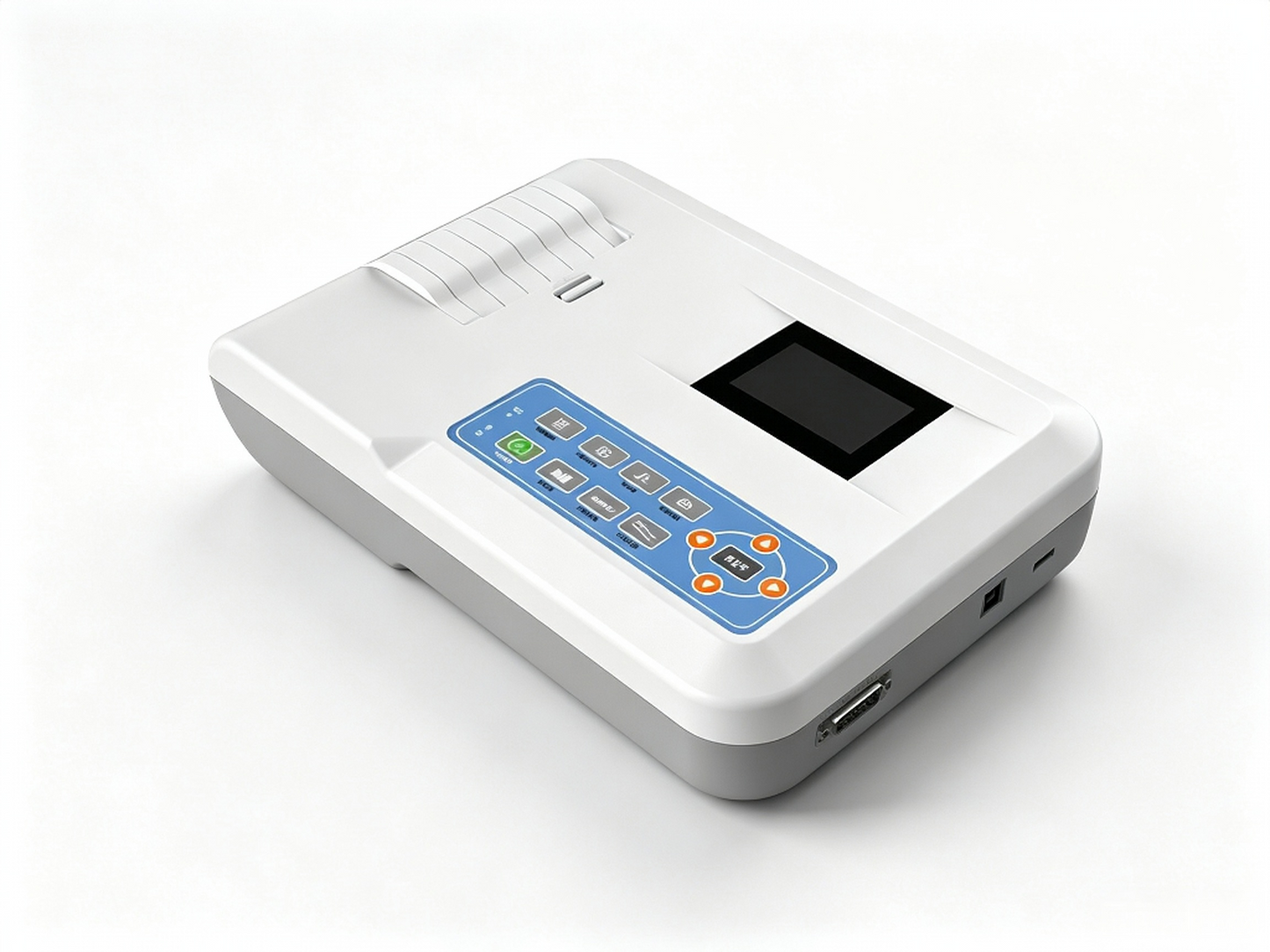 ECG300GA 12-Lead ECG Machine | 3-Channel Electrocardiograph with Auto-Analysis #