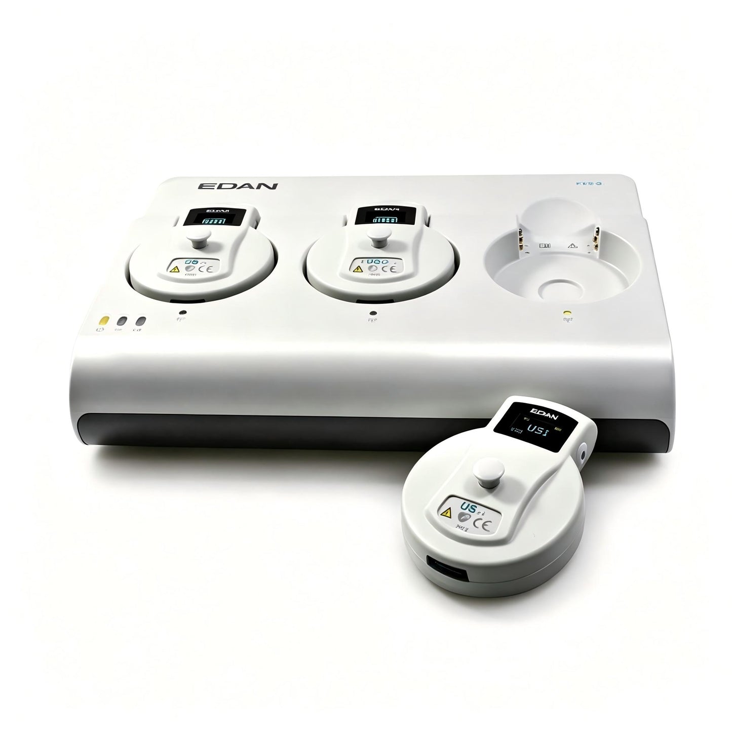 EDAN FTS-3 wireless fetal telemetry system with waterproof transducers for continuous fetal monitoring