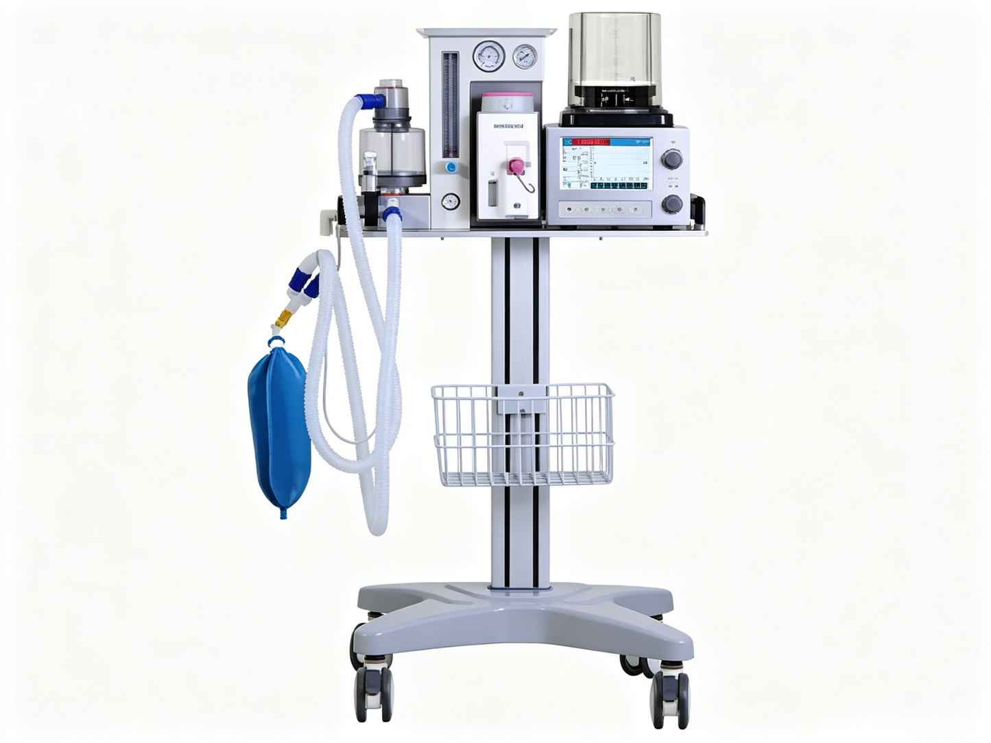 GHM DM6B Veterinary Anesthesia Machine #