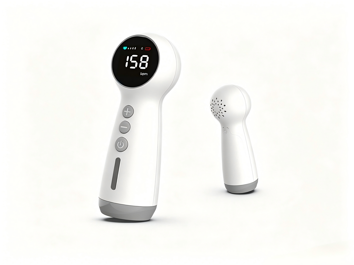 GHM L6H Ultrasound Fetal Doppler – Portable Handheld Fetal Heart Rate Monitor with LED/TFT Display Options, DSP Technology, Bluetooth Connectivity, and Super Sensitive Probe #