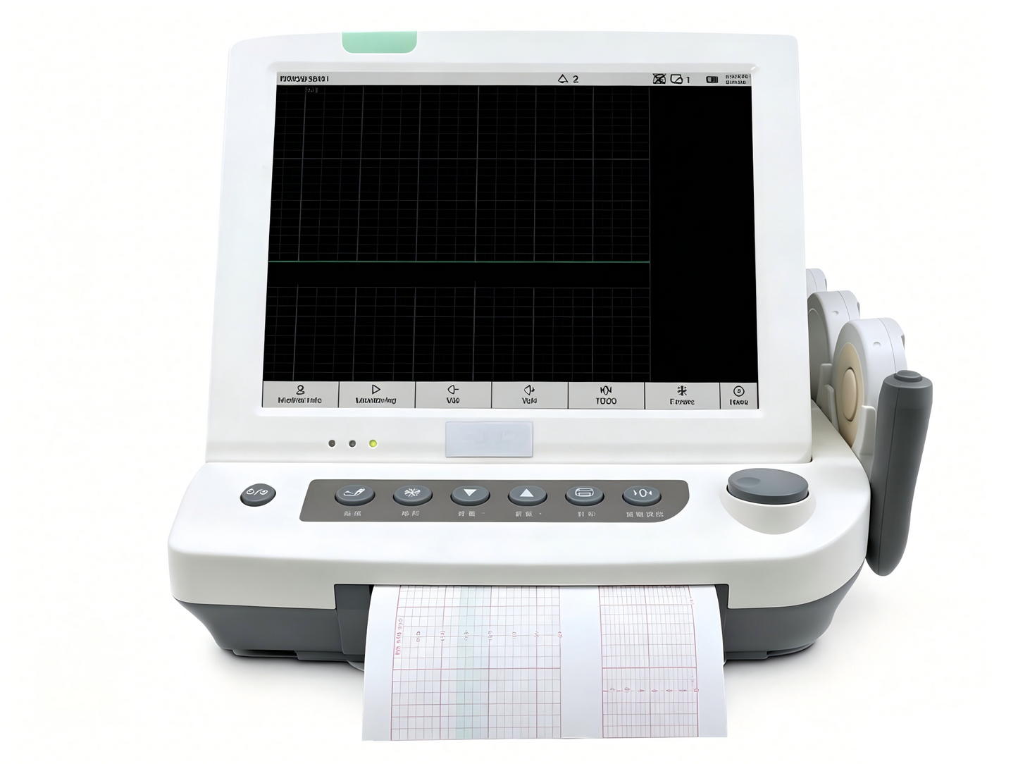 GHM L8P-M Android Fetal Monitor – 12.1" Touchscreen Maternal/Fetal Monitor with WiFi, PDF Export, Wireless Probes, and 20,000-Hour Storage #