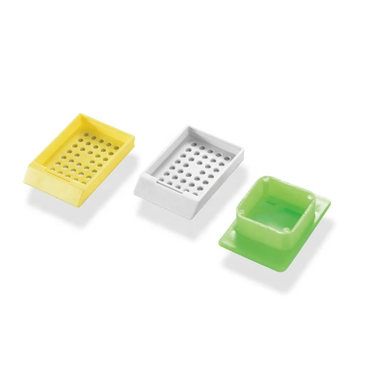 Laboratory Histology Tissue Plastic Biopsy Square Hole Embedding Cassette #