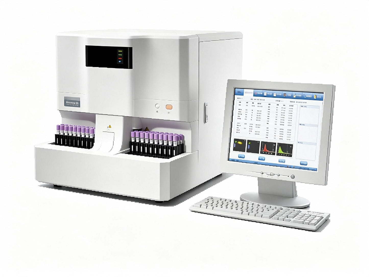 Hemaray 86 Hematology Analyzer | 5‑Part Diff CBC Machine with 60 T/H Throughput