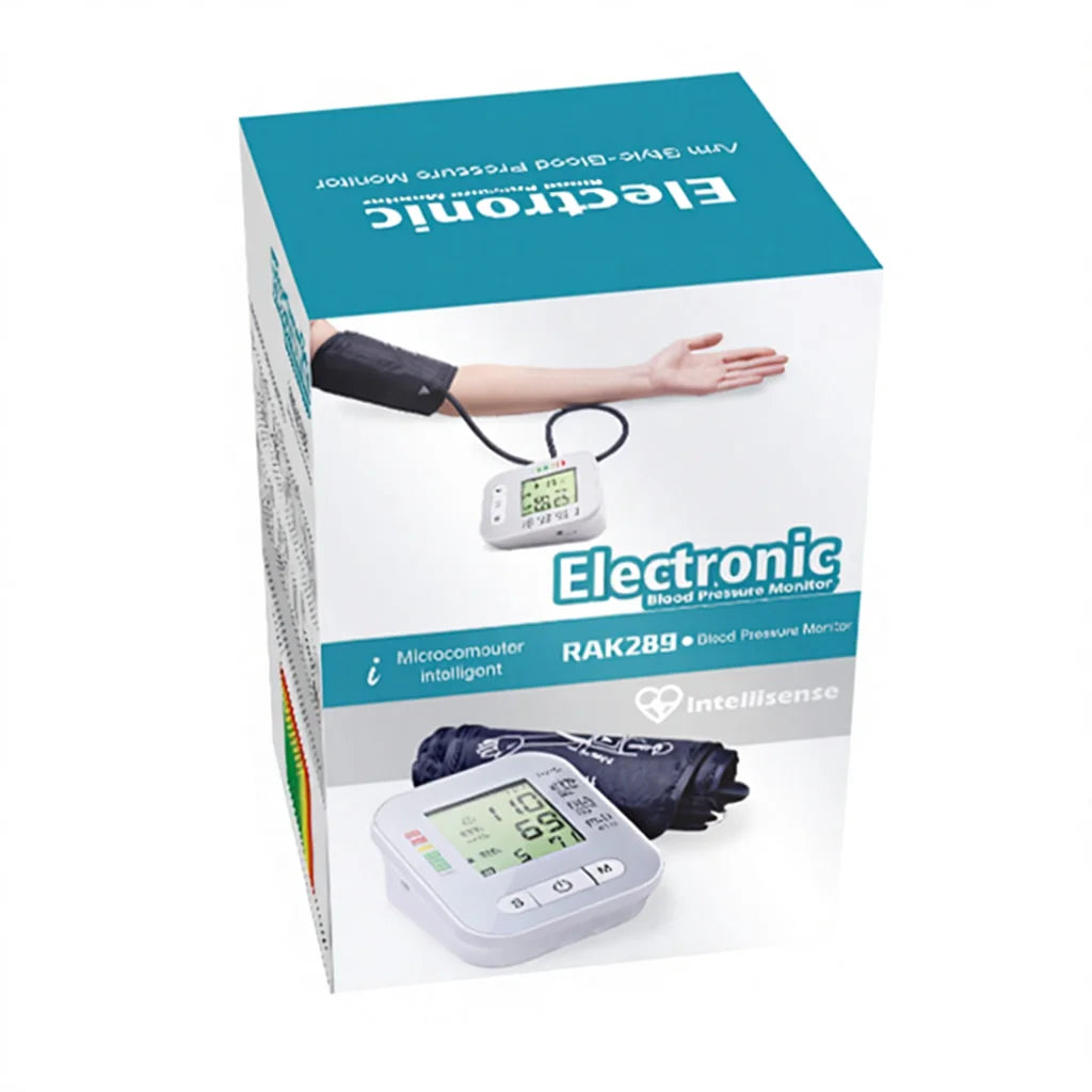 电子健康数字血压计 上臂式 电控式 信用卡大小 LED显示屏 3mmHg 精度 2*99 记忆功能 1