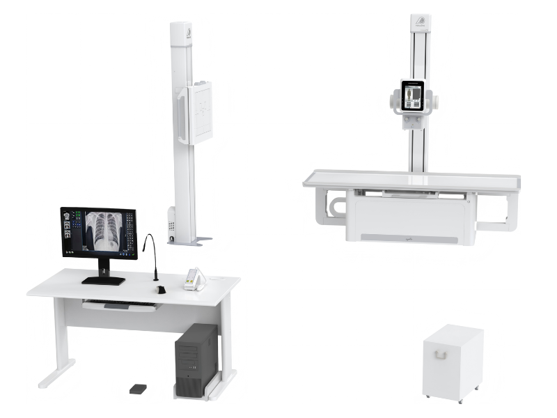 Perlove High Frequency Radiography & Fluoroscopy Digital X-ray System PLD5600C #