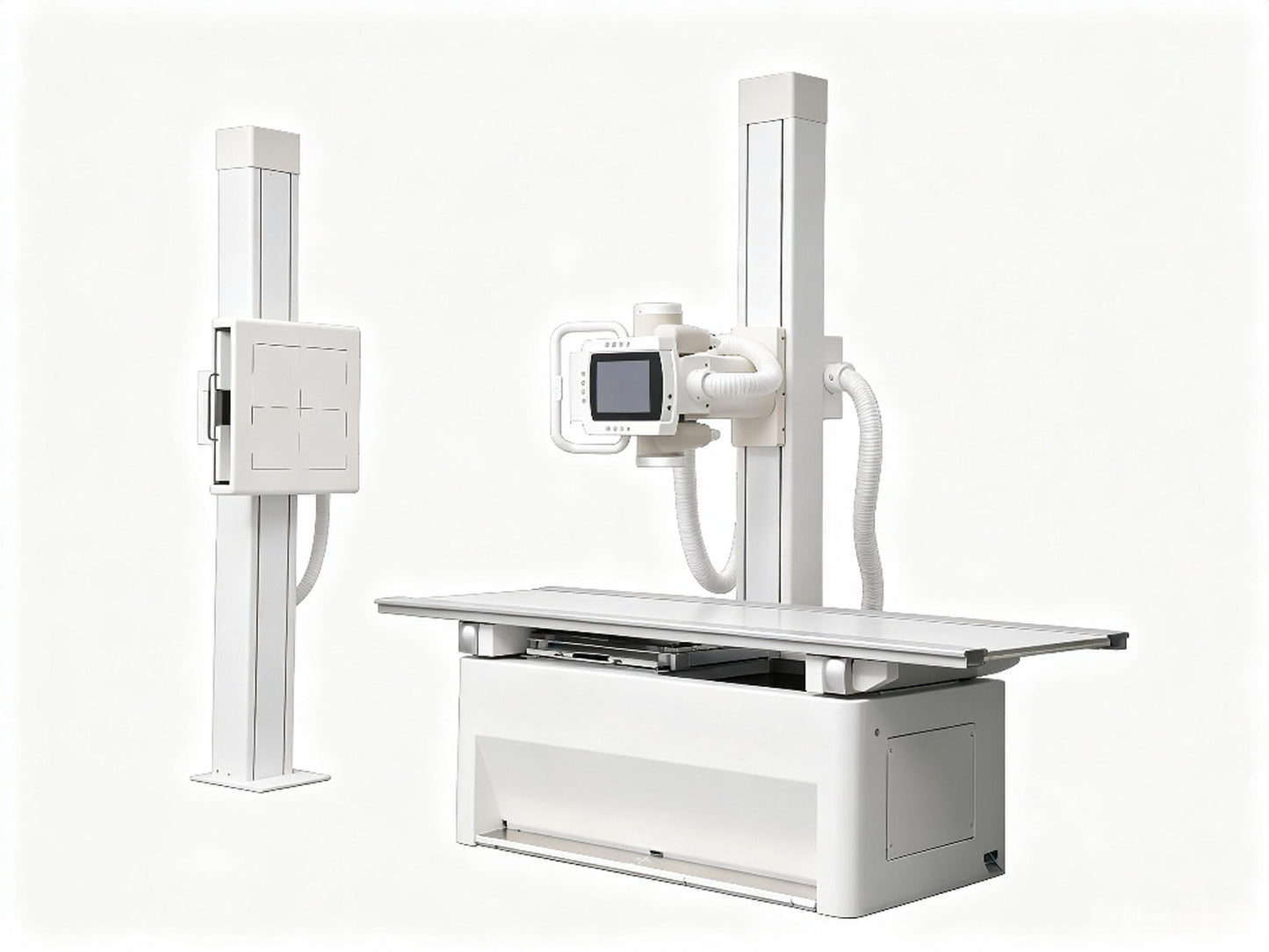 INF-80KW-E Floor-mounted DR System | Motorized 80kW Digital Radiography for High‑Volume Imaging