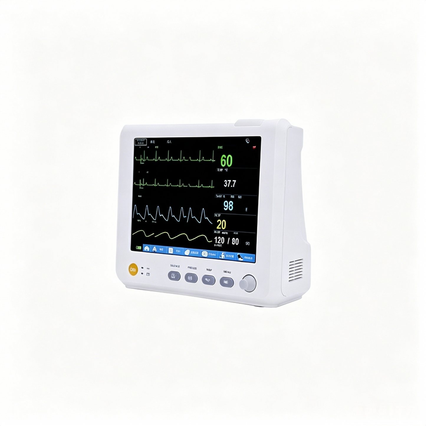 M8 Patient Monitor | 8" Multi‑Parameter Monitor for PACU & Anesthesia Recovery #