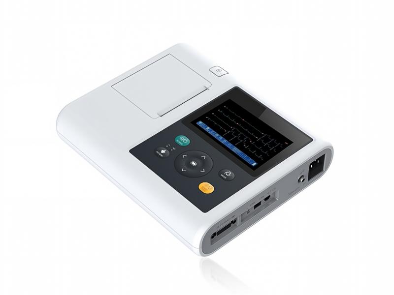 PE-E3B Portable ECG Monitor | 12-Lead ICU ECG Machine with 5" Screen & WiFi #