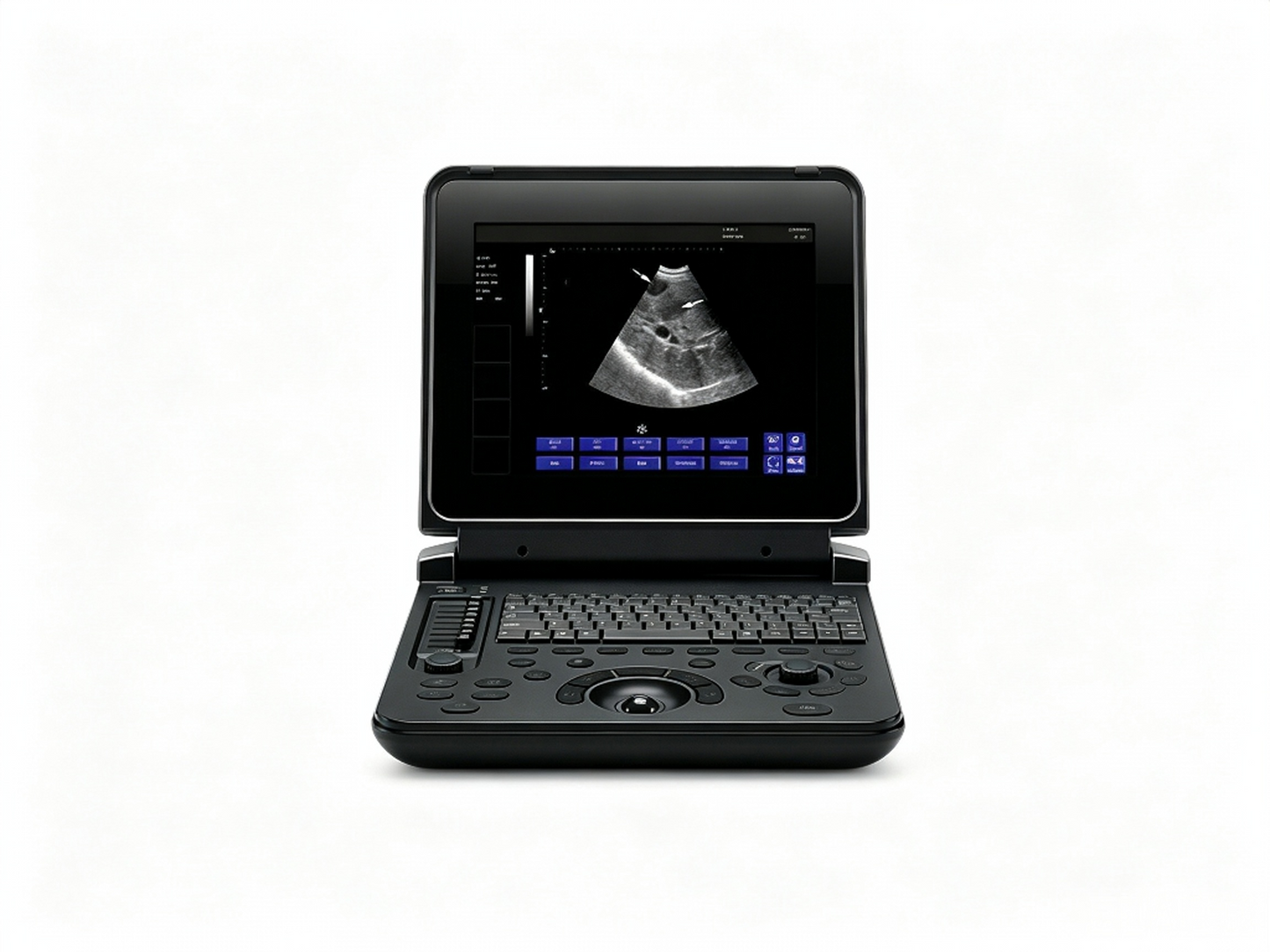 GHM-DL121A Digital Diagnostic Ultrasound | 12" Black & White Ultrasound Machine for Thyroid & General Imaging #