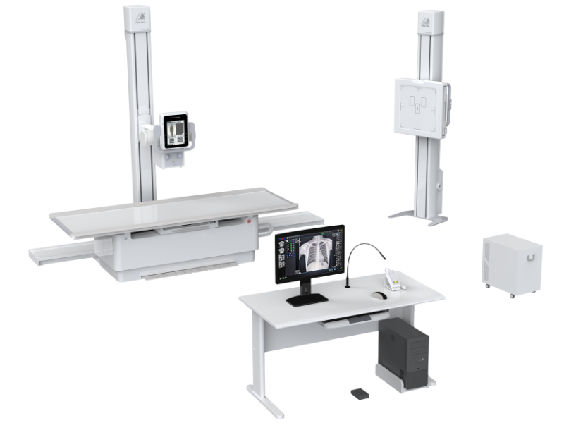 Perlove High Frequency Radiography & Fluoroscopy Digital X-ray System PLD5900D #