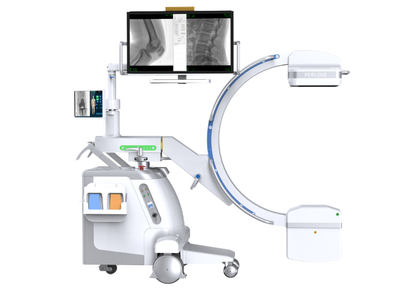 Perlove PLX118C/A All-in-one Mobile Flat Panel Detector C-arm#