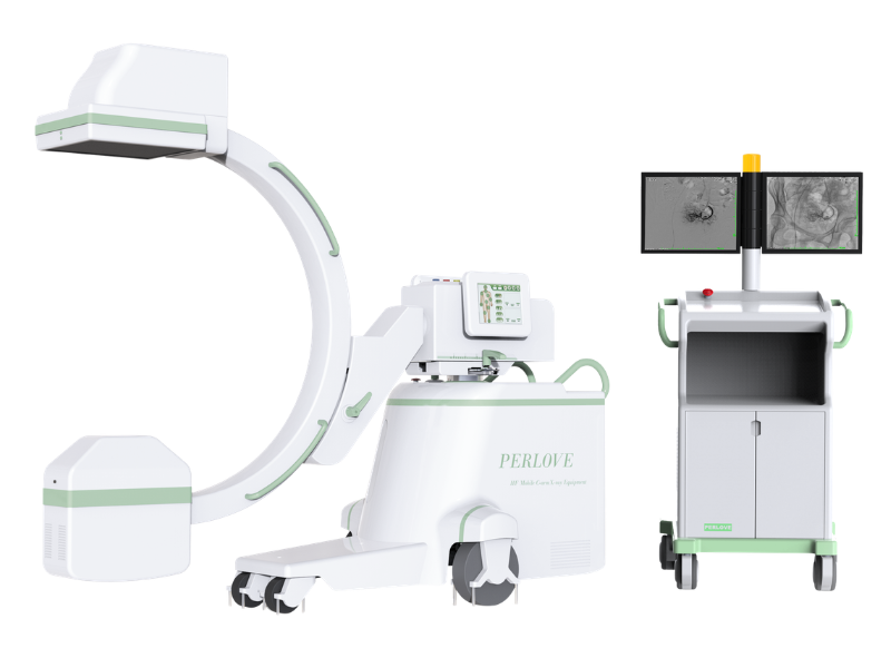 Perlove PLX7100A Mobile Flat Panel Detector C-arm for Vascular Intervention #