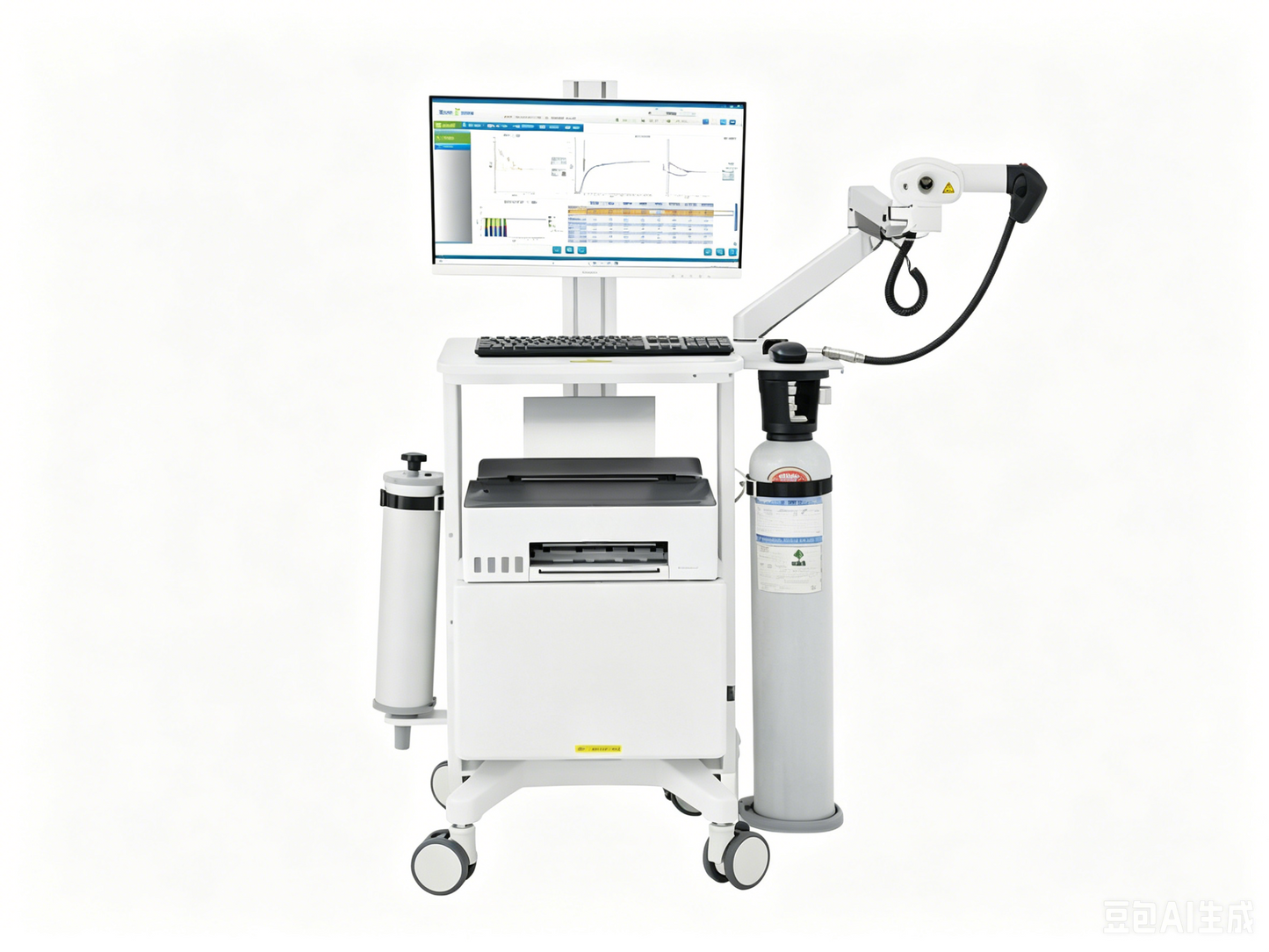 SpiroPower DLco PFT Device | Diffusion Capacity Testing System for Lung Function