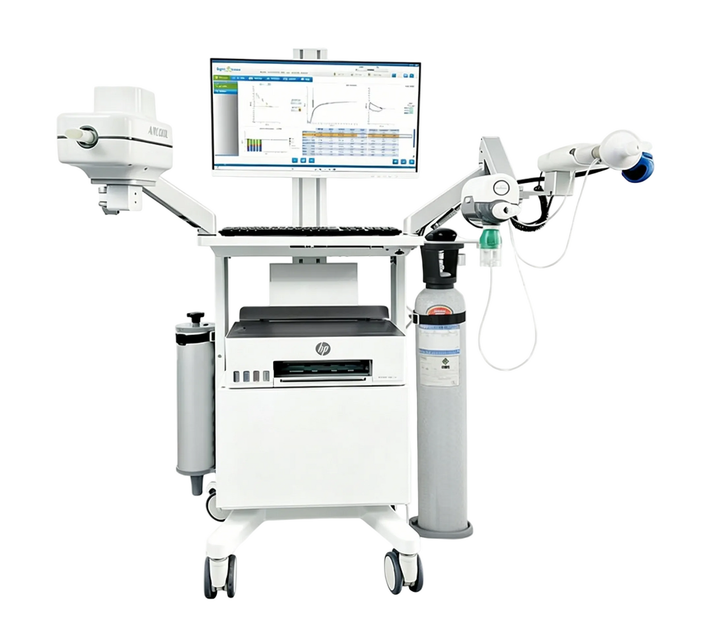 SpiroPower DLco Pro PFT System | All-in-One Pulmonary Function Testing with DLco