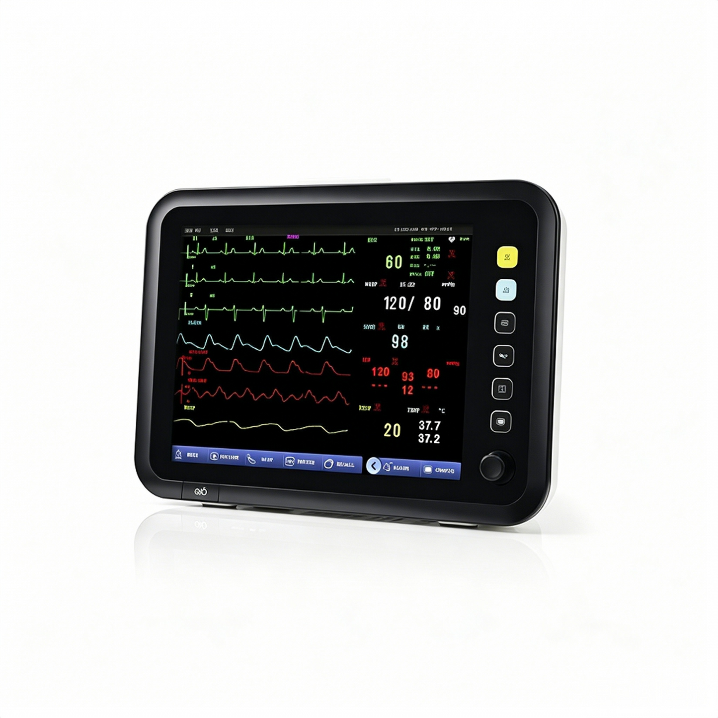 Patient Monitor | 12.1" Clinical Assessment Monitor with WiFi Central Monitoring