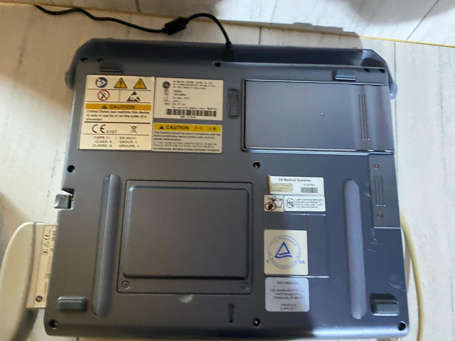 GE Logiq E portable ultrasound Manufactured 2010-No probe #