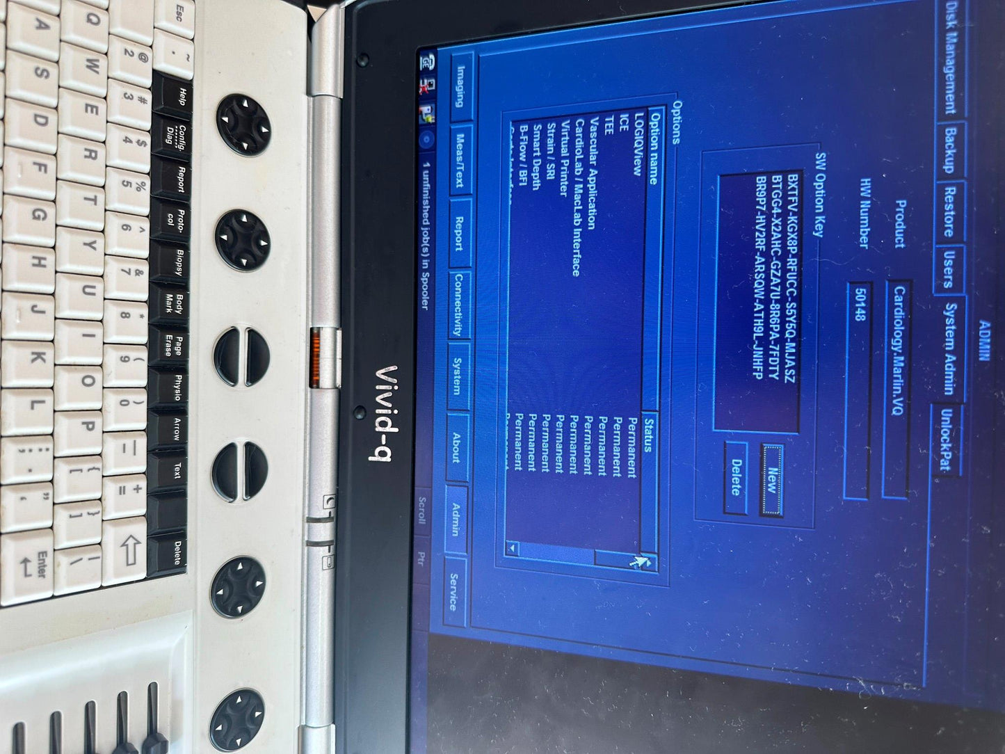 GE VIVID Q PORTABLE ULTRASOUND MACHINE BT12 -2015 #