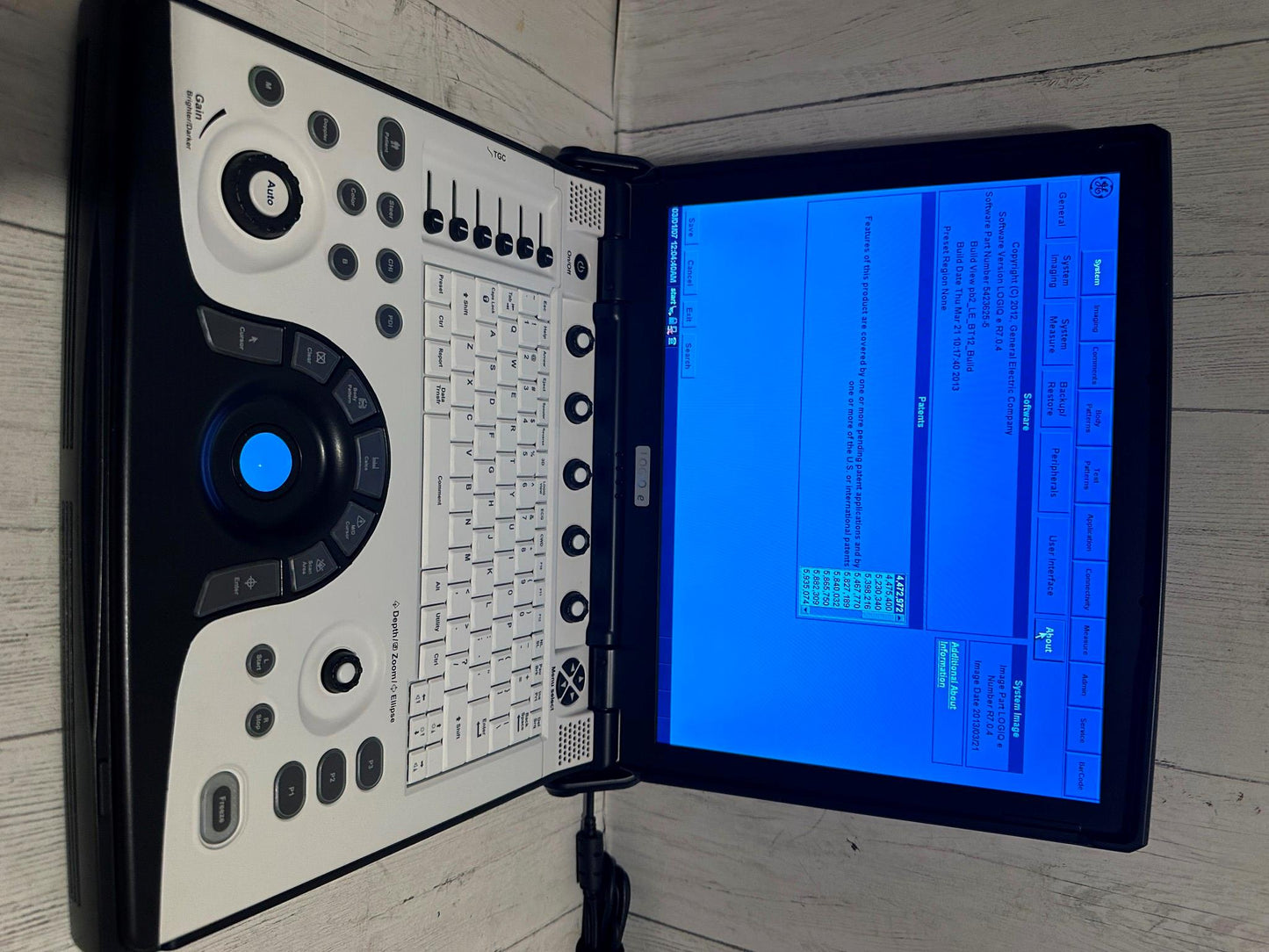BT12 GE LOGIQ E Next Ge Ultrasound 2012, Vascular,OBGYN, MSK #