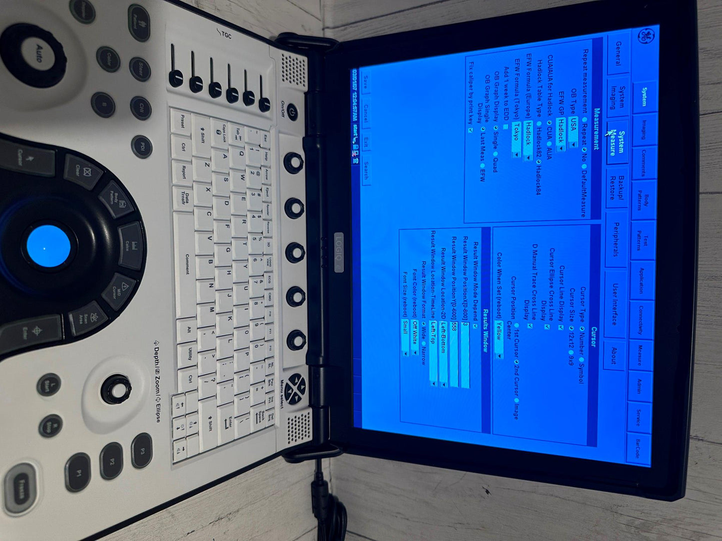 BT12 GE LOGIQ E Next Ge Ultrasound 2012, Vascular,OBGYN, MSK #