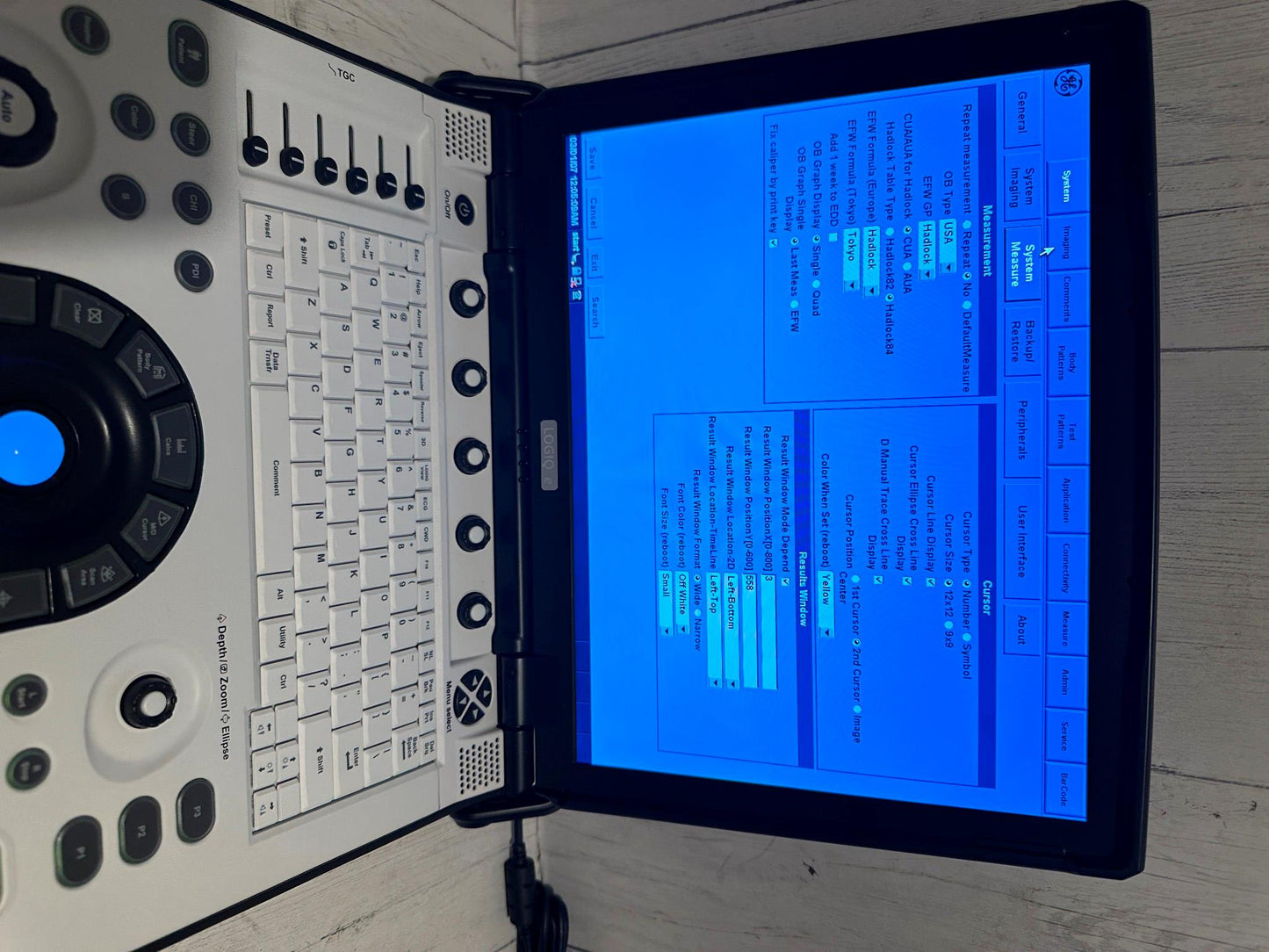 BT12 GE LOGIQ E Next Ge Ultrasound 2012, Vascular,OBGYN, MSK #